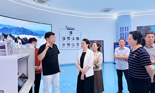 南召县辅导一行调查安徽新葡的京集团350vip8888生物，共商大健全产业合作